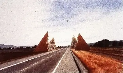 il viale dove scegliere le porte